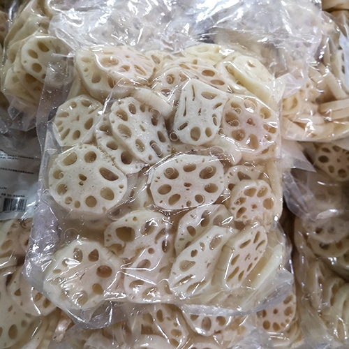 Salt water lotus root