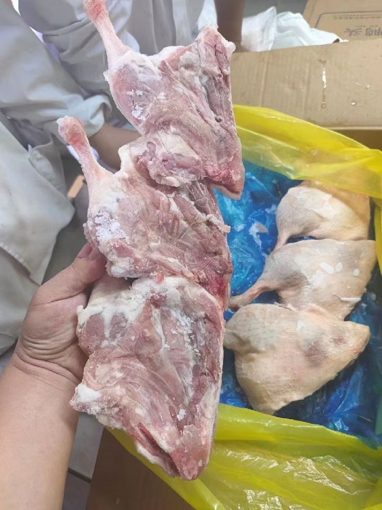 frozen duck leg quarter